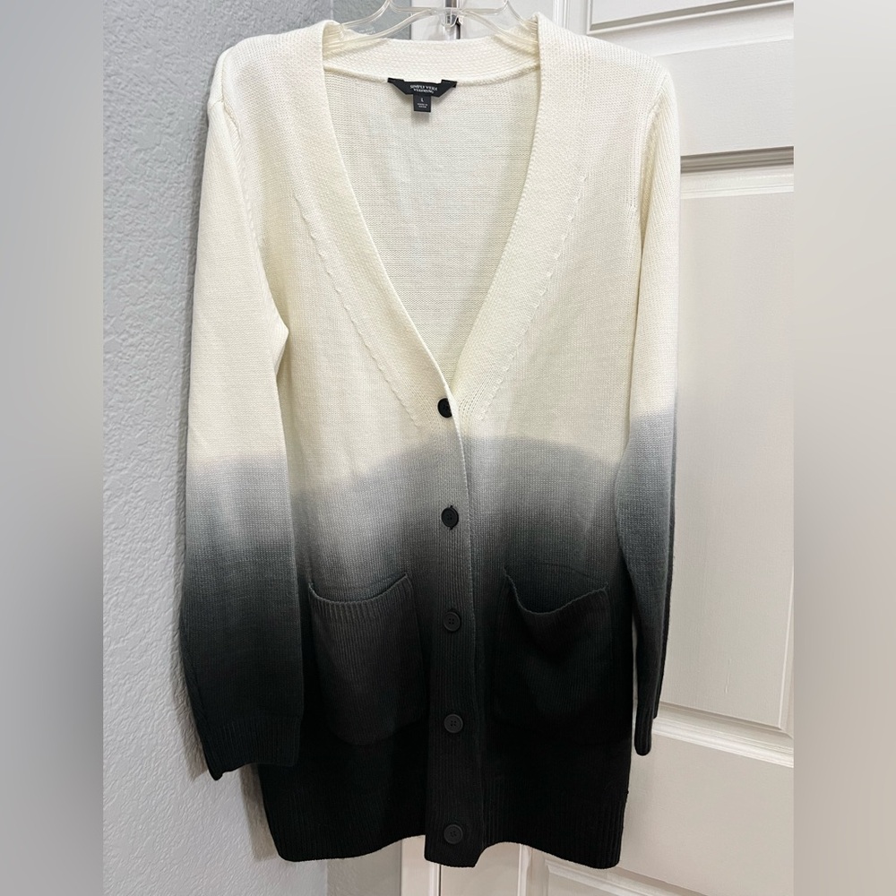 Vera Wang NWOT Ombré long cardigan